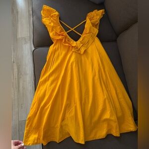 Maeve Anthropologie Women’s Ruffle Dress Size Small 💛✨